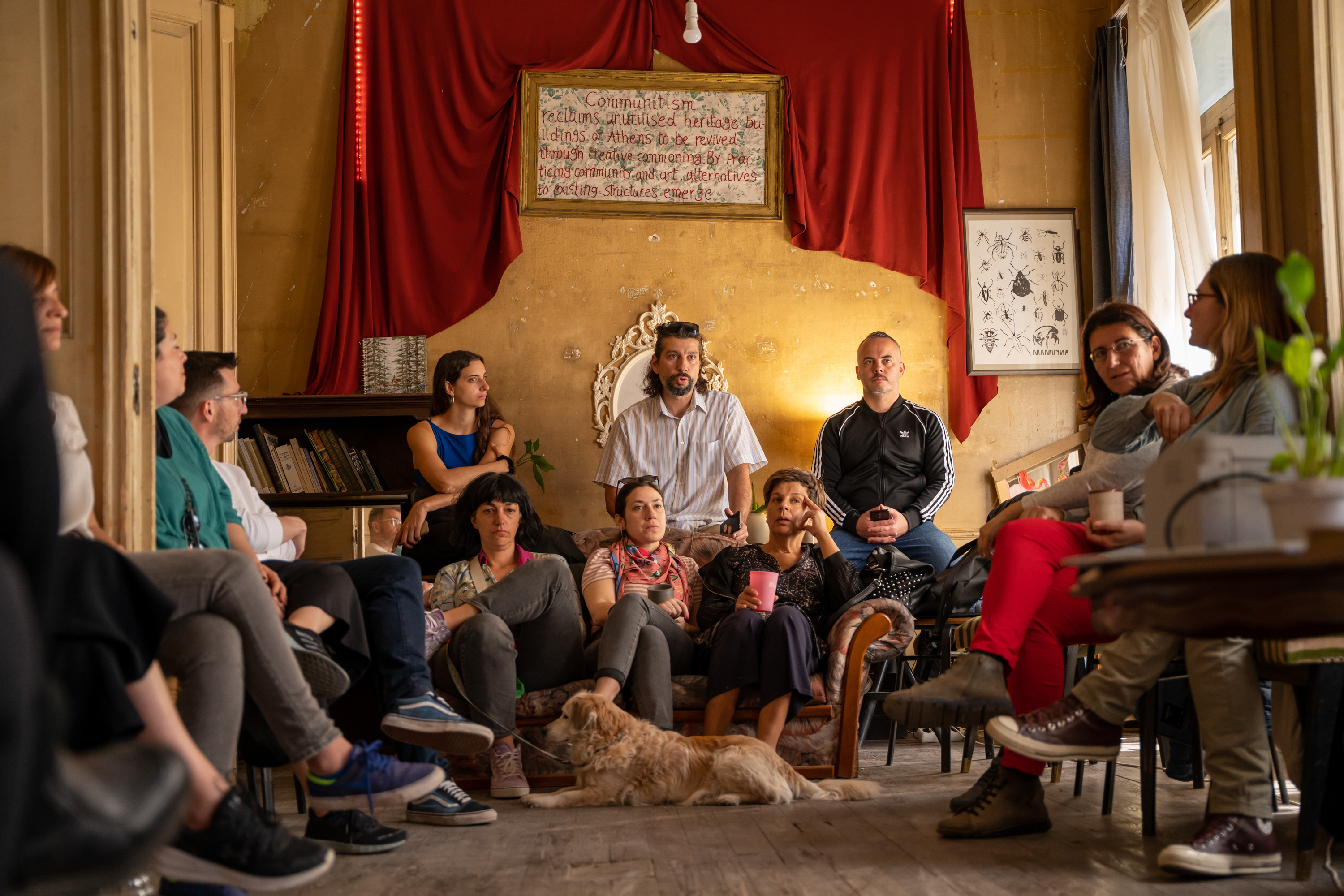 Ομαδική φωτογραφία μελών του δικτύου Culture for Change